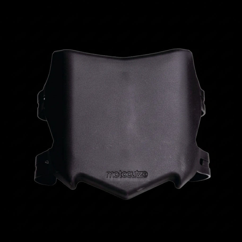 MOTOCUTZ FRONT NUMBER PLATE BLACK