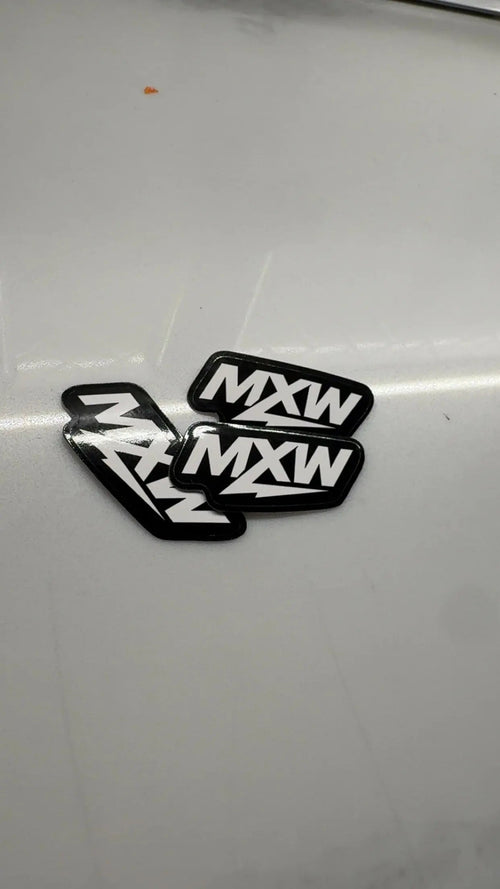 MXW Logo Stickers