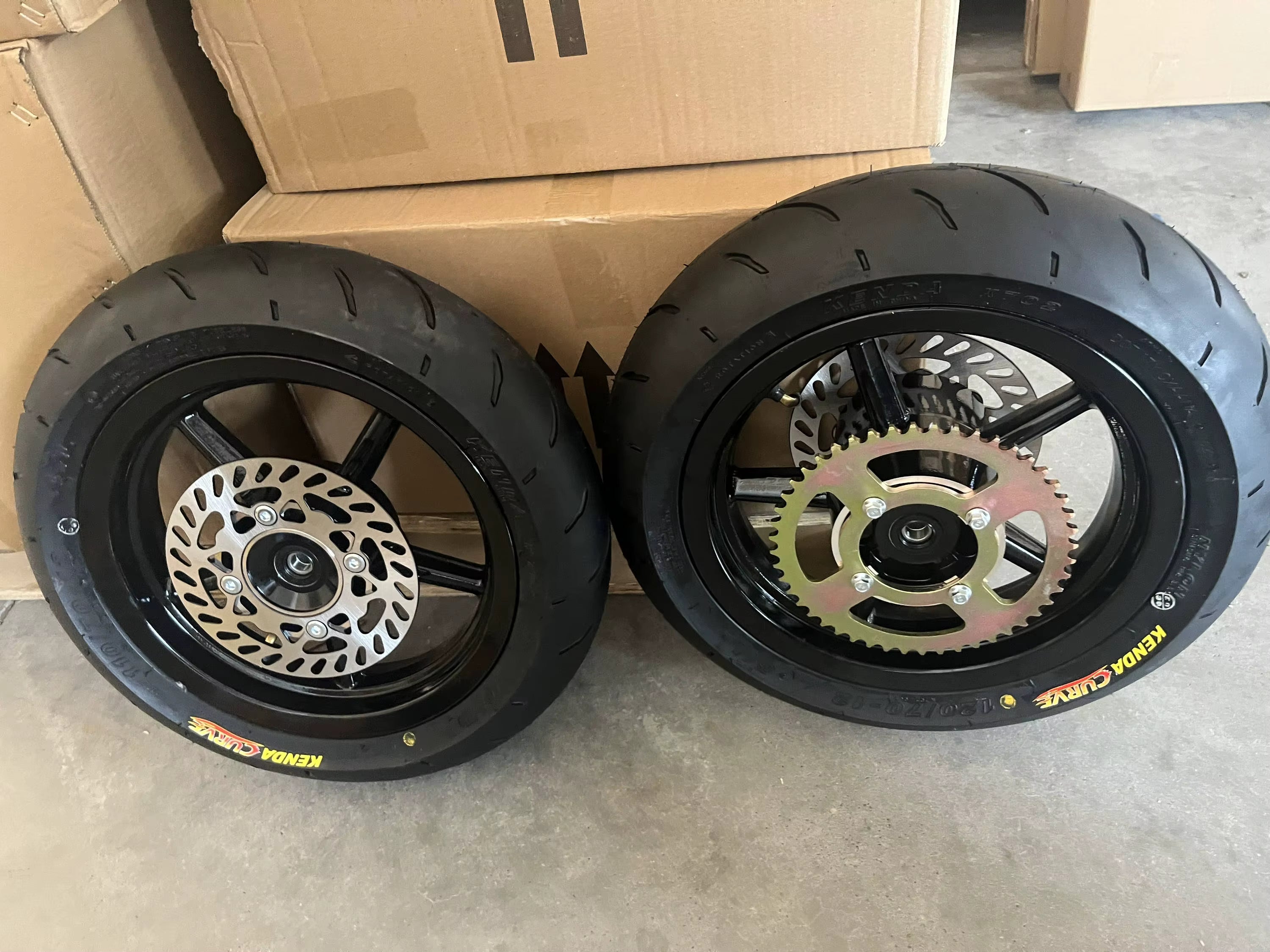 Upgraded Rotors and Sprocket for Tuttio Soleil 01