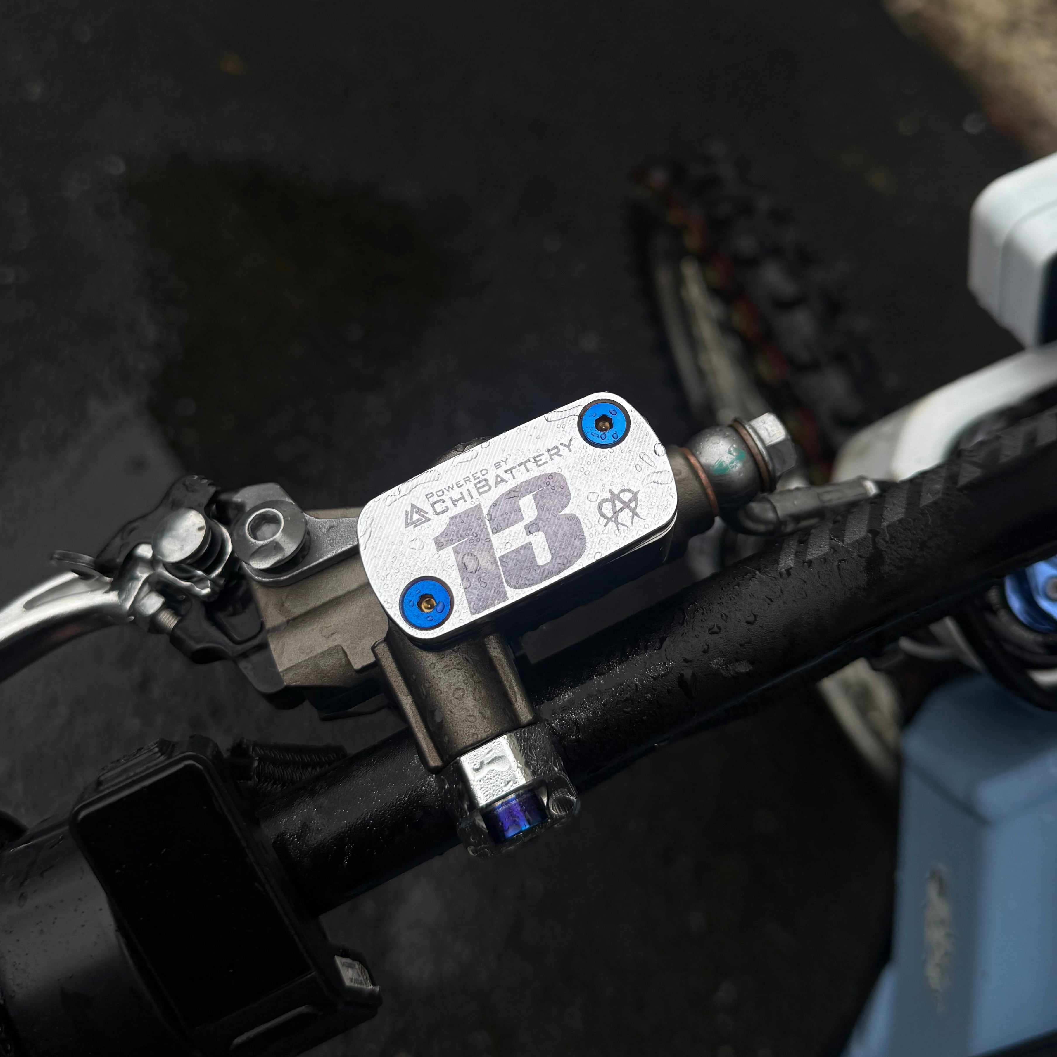 UB Brake Reservoir Cap Titanium